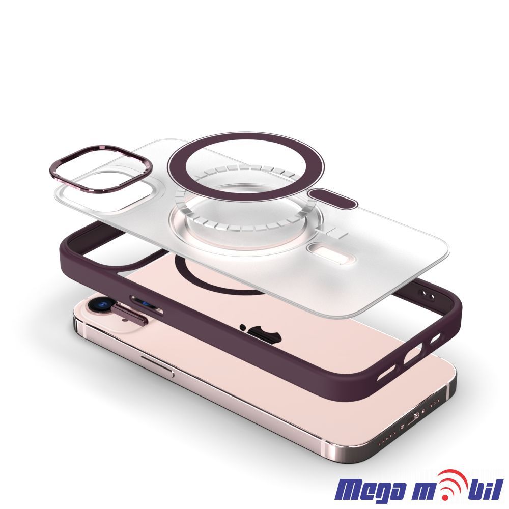 Futrola iPhone 13 Magsafe Acrylic cherry.